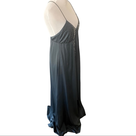 Banana Republic Navy Blue Formal Maxi Dress - Picture 5 of 14